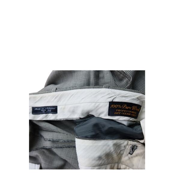 Jeffery Banks Wool Pants Men's W40xL28 - Picture 8 of 9